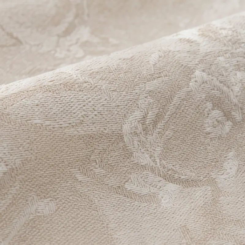 Modern Light Luxury Chenille Jacquard Curtains
