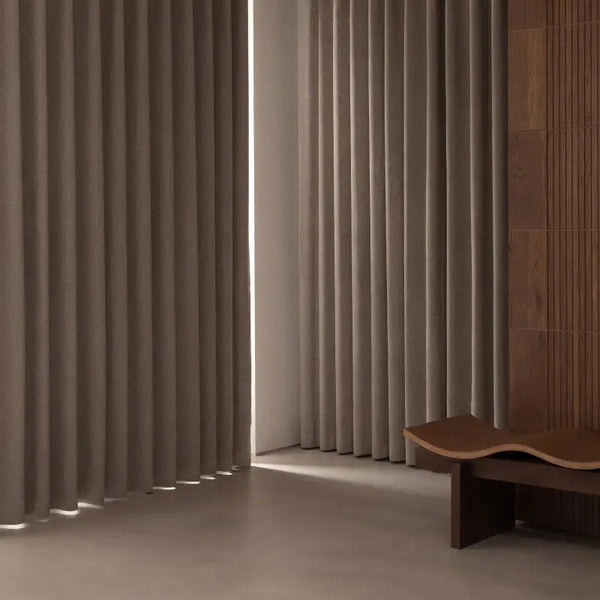 Chevron Jacquard Polyester Blackout Curtains