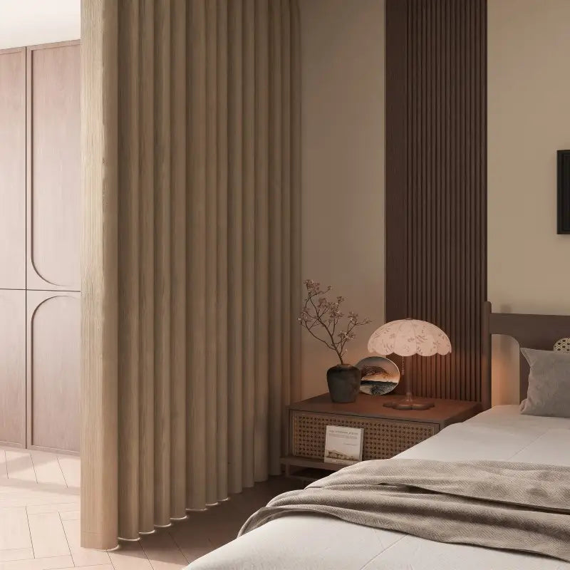 French Double-Sided Chenille Blackout Curtains