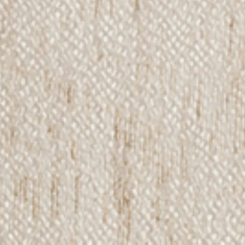 French Leaf Jacquard Linen Blend Semi-Sheer Curtains