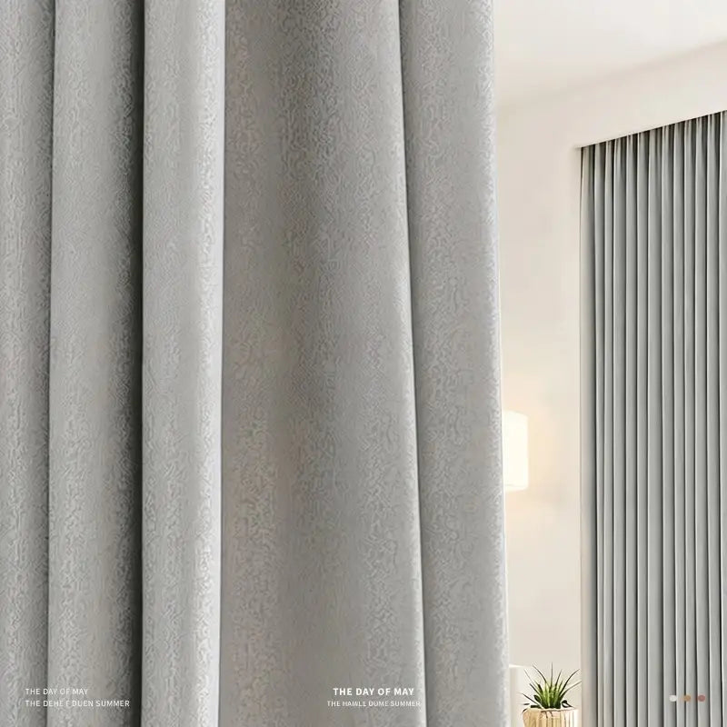 Modern High Precision Textured Blackout Curtains Main image