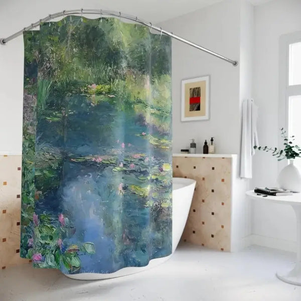 Floraweg Monet Water Lilies Shower Curtain