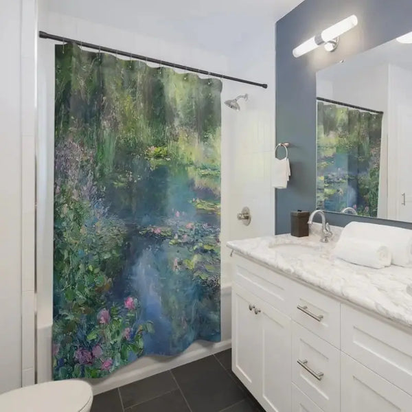 Floraweg Monet Water Lilies Shower Curtain