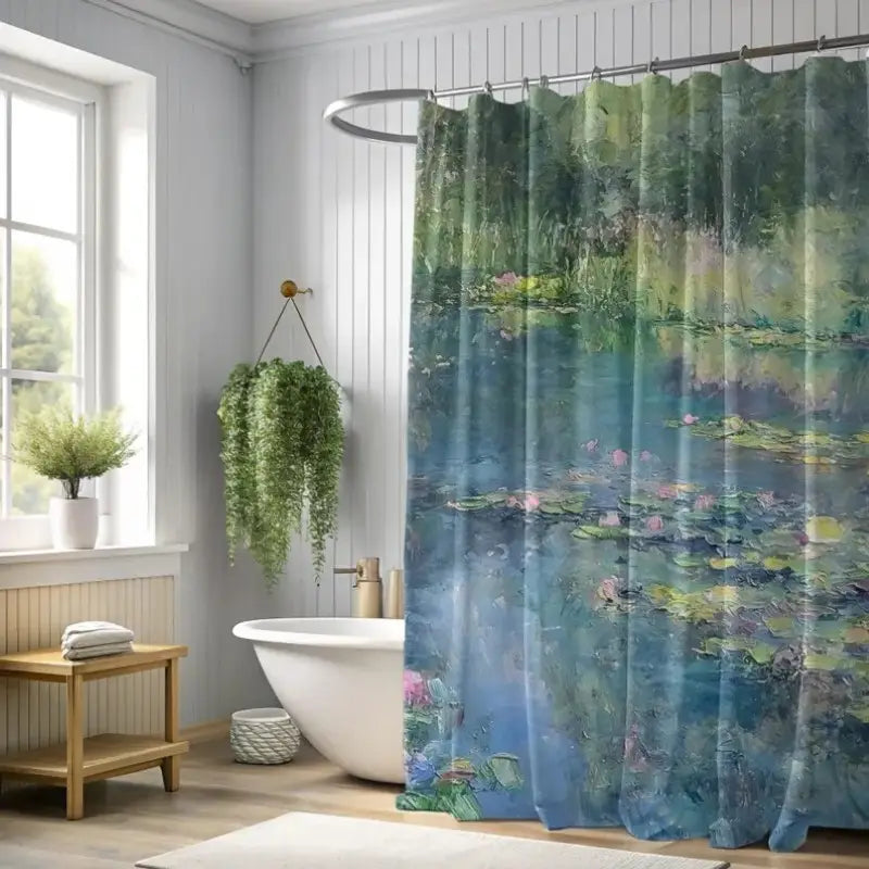 Floraweg Monet Water Lilies Shower Curtain